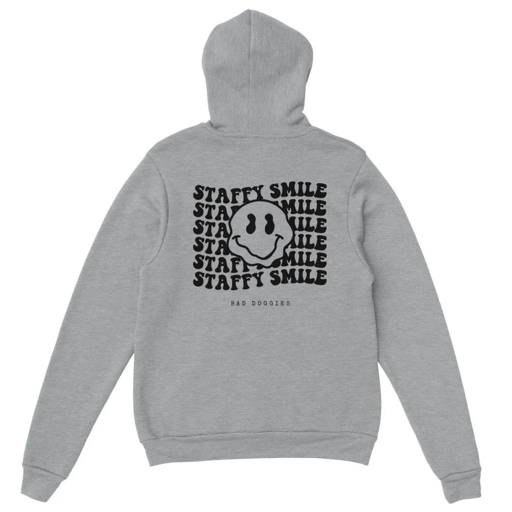 Hoodie STAFFY SMILE 💫 - 16 coloris - Grey Scofield / S