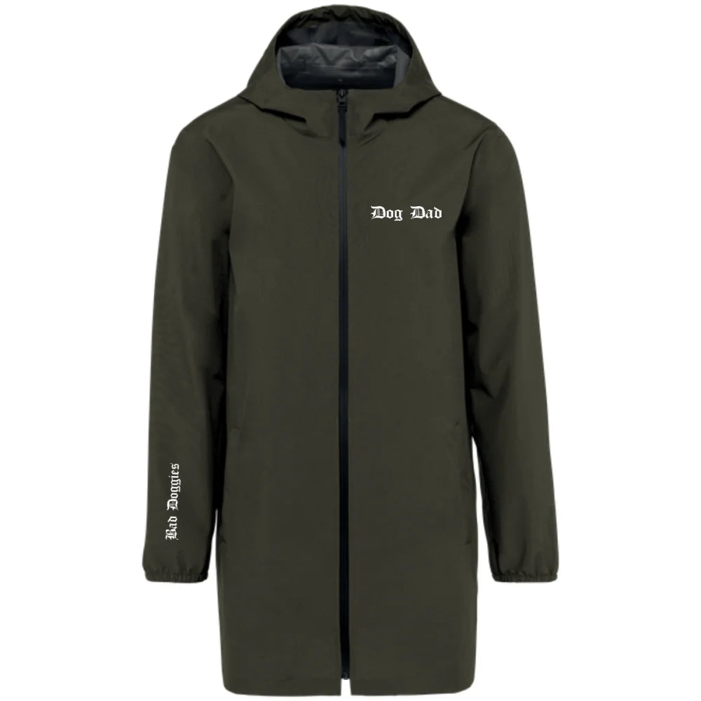 Imperméable Dog Mom / Dog Dad ☔ - Dog Dad / Military Green