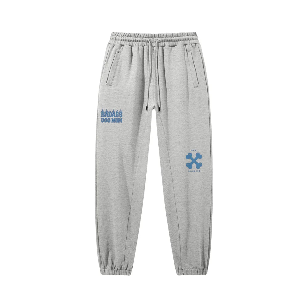 Jogging Oversize - Badass Dog Mom 🔥 - Grey Scofield / S