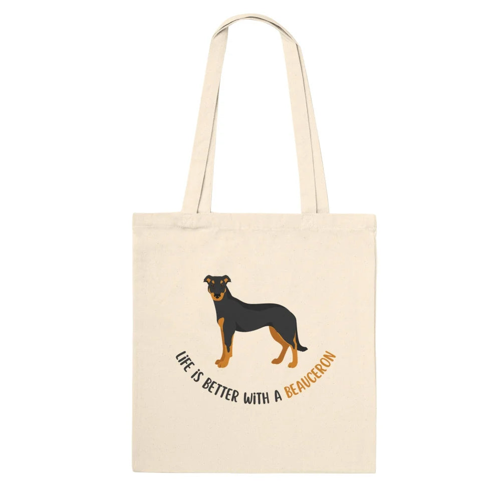 Tote Bag - Life is better with a Beauceron 🥰 - Tote Bag