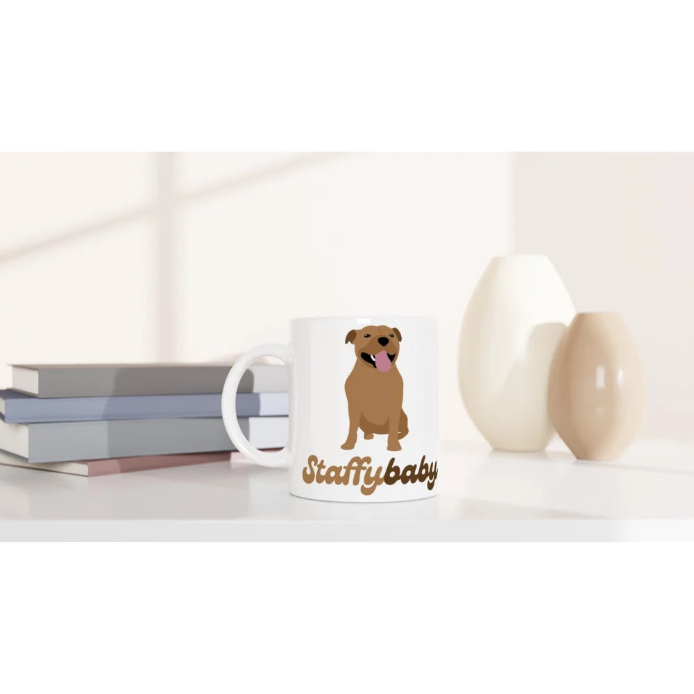 Mug Staffy Baby 🐶 - Fauve - Mug Staffy Baby 🐶 - Fauve