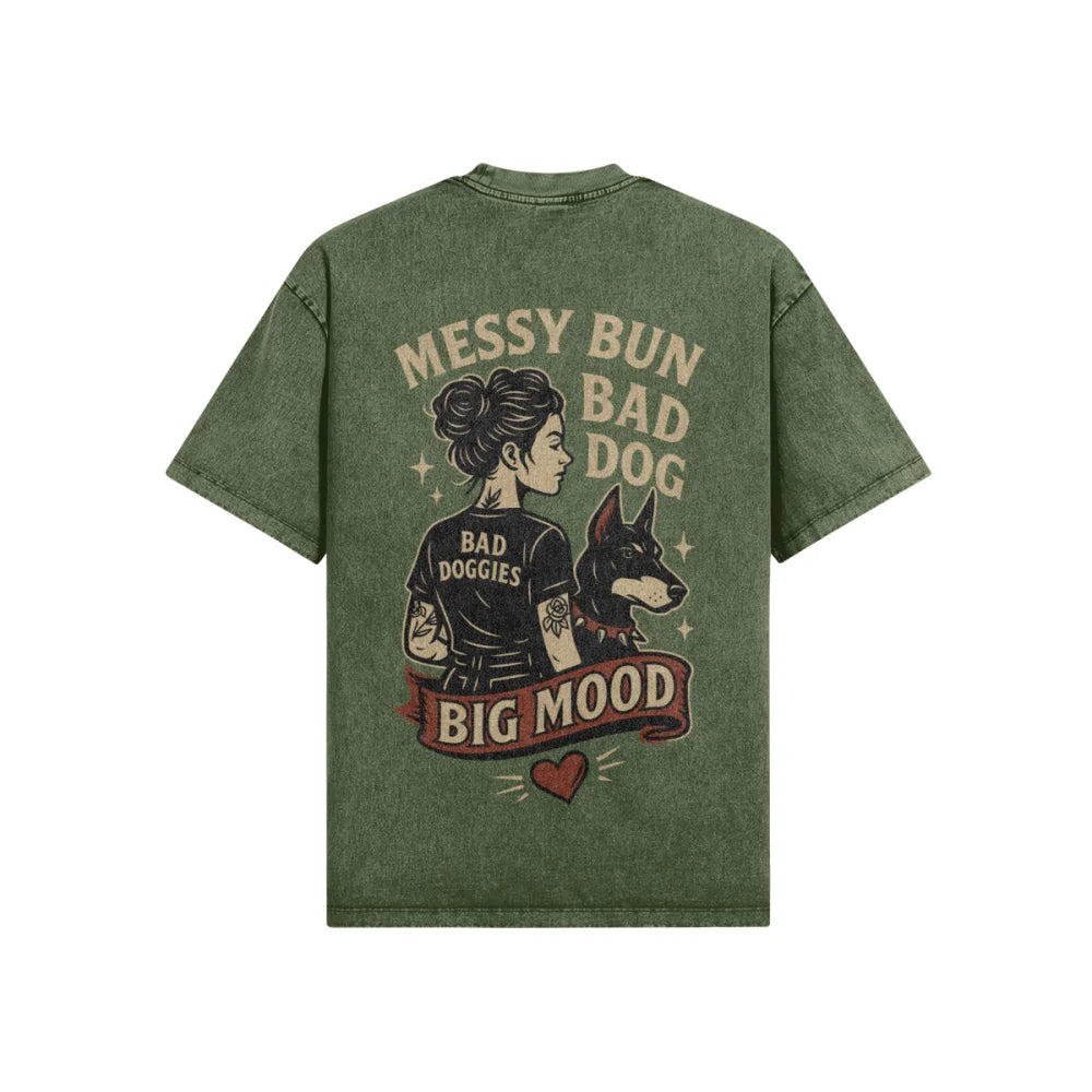 Perso @sausage.family 💛 - Military Green / XS T-shirt