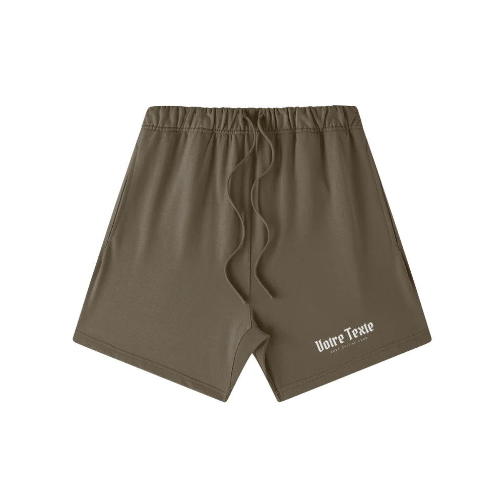 Short à personnaliser - ANTI SOCIAL CLUB 👊 - Old Brown / XS