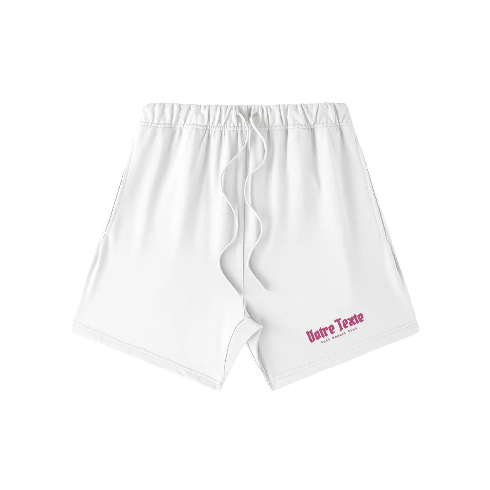 Short à personnaliser - ANTI SOCIAL CLUB 👊 - Blanc / XS