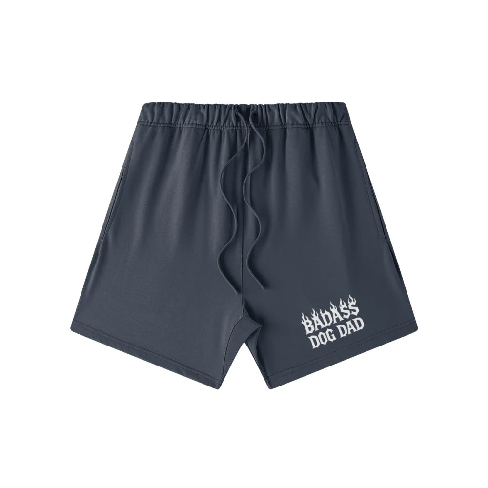 Short Badass Dog Dad 🔥 - Navy / XS Short BADASS DOG DAD