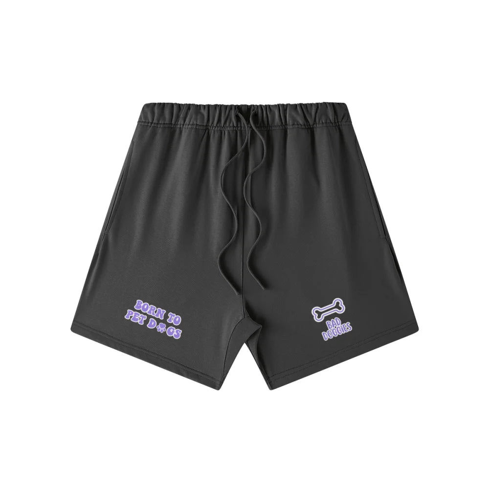 Short BORN TO PET DOGS 🐾 - Violet / XS Short BORN TO PET