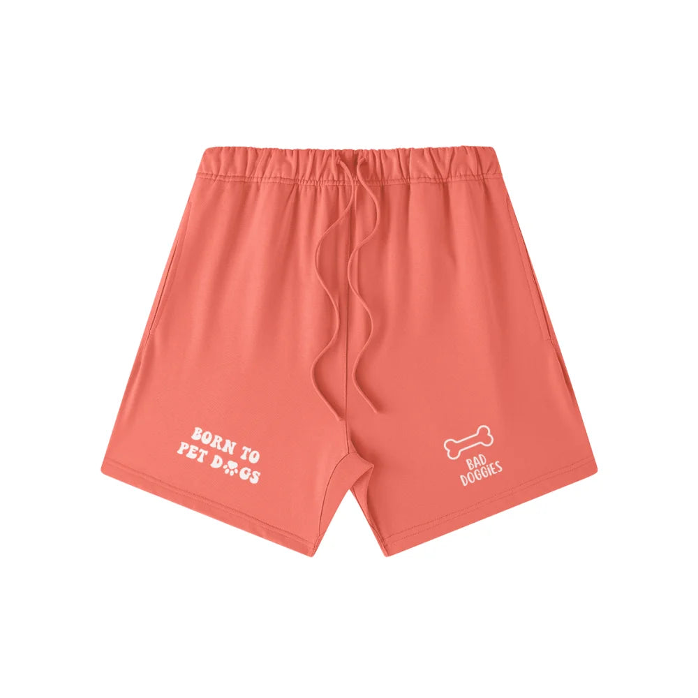 Short BORN TO PET DOGS 🐾 - Corail / XS Short BORN TO PET