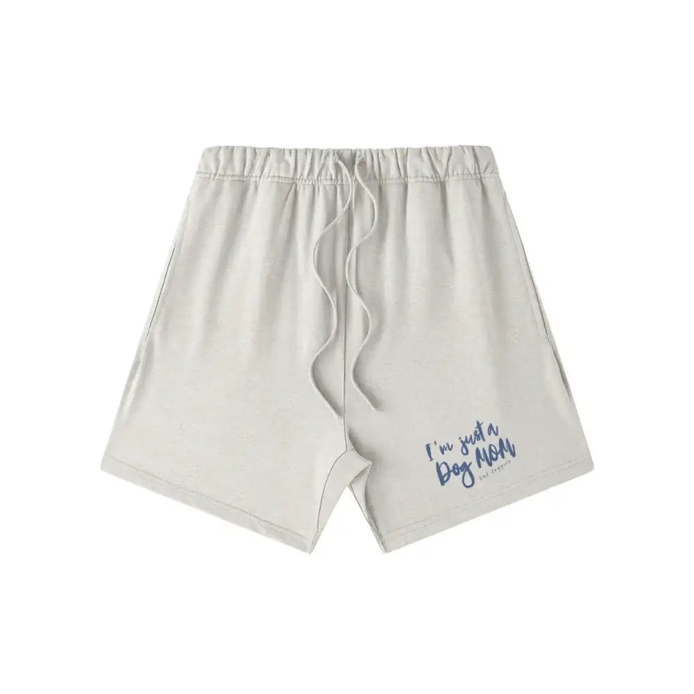 Short I’m Just a Dog Mom 💫 - Light Grey / XS Short I’m Just