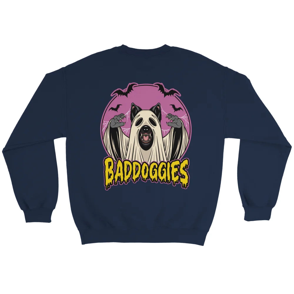 Sweatshirt HALLOWEEN - Akita Américain 👻 - Navy / S