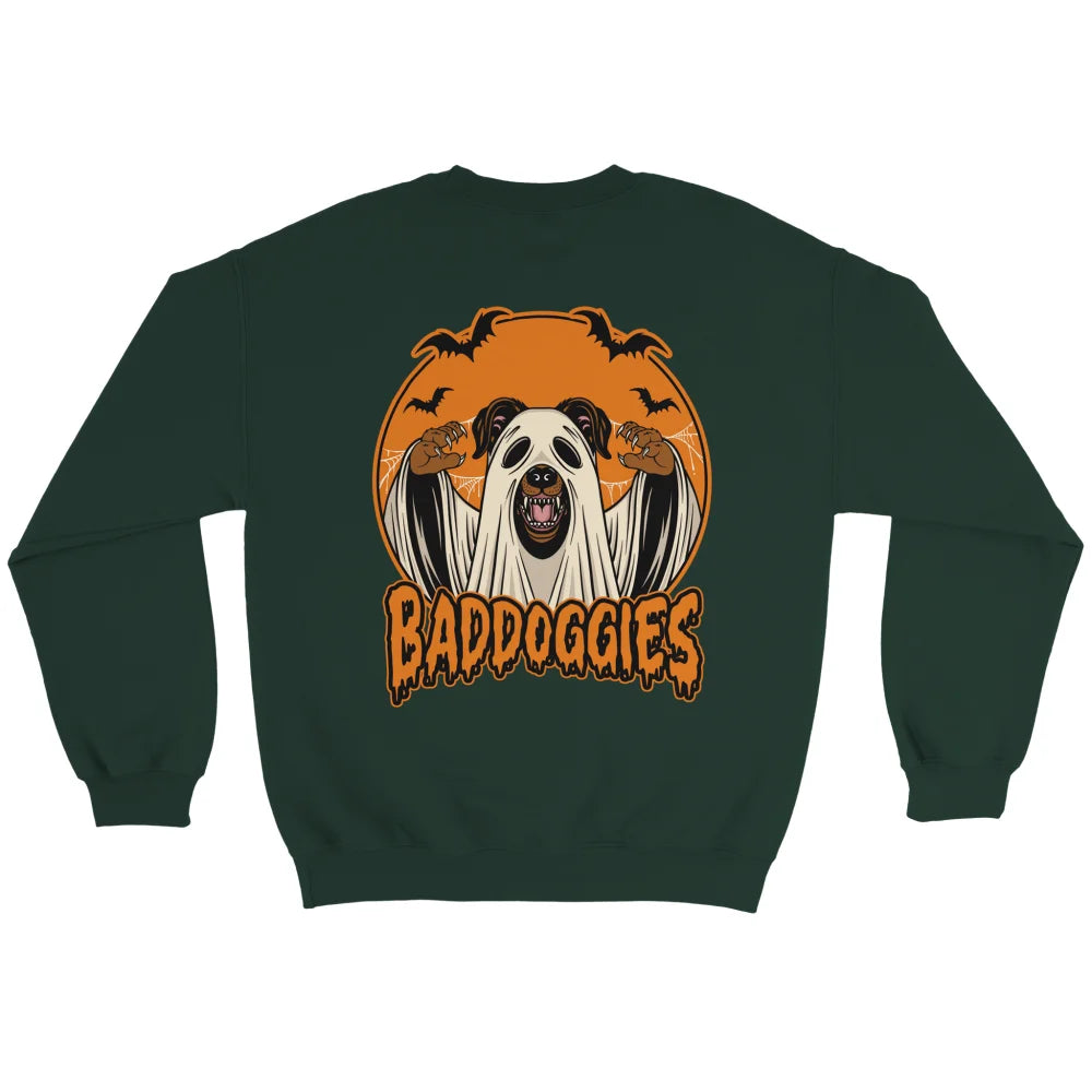 Sweatshirt HALLOWEEN - Beauceron 👻 - Forest Green / S