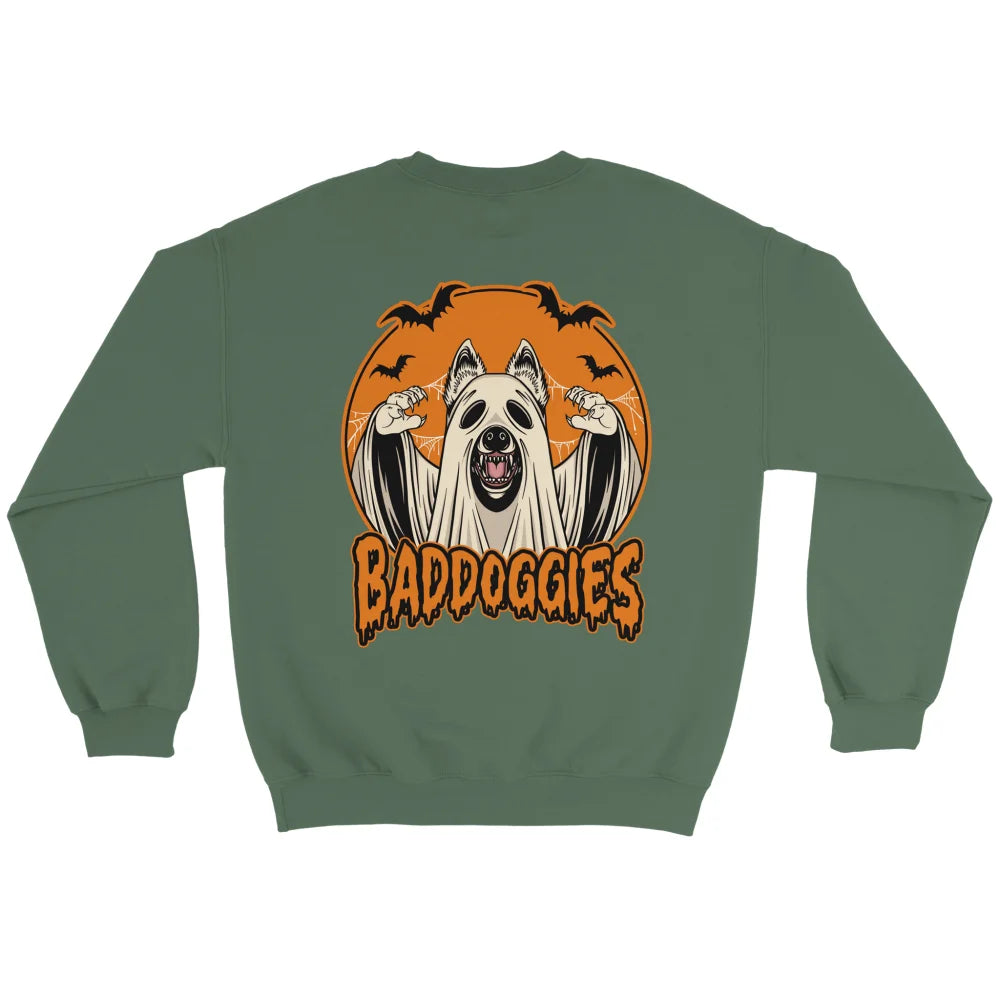 Sweatshirt HALLOWEEN - Berger Blanc Suisse 👻 - Military