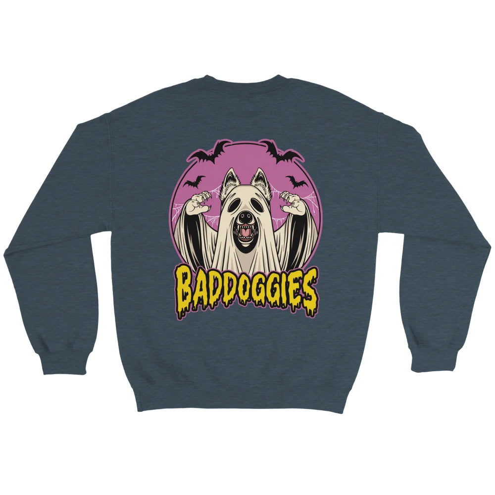 Sweatshirt HALLOWEEN - Berger Blanc Suisse 👻 - Dark Grey