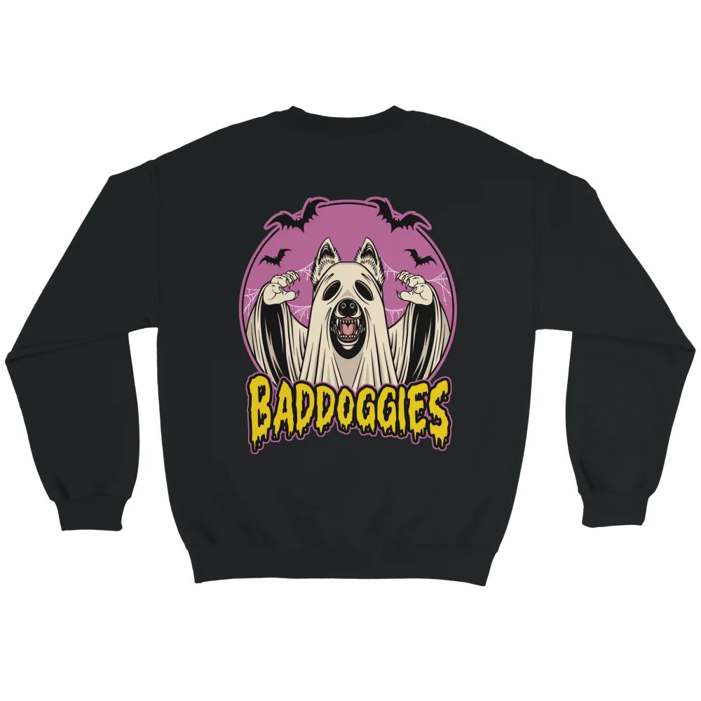 Sweatshirt HALLOWEEN - Berger Blanc Suisse 👻 - Black