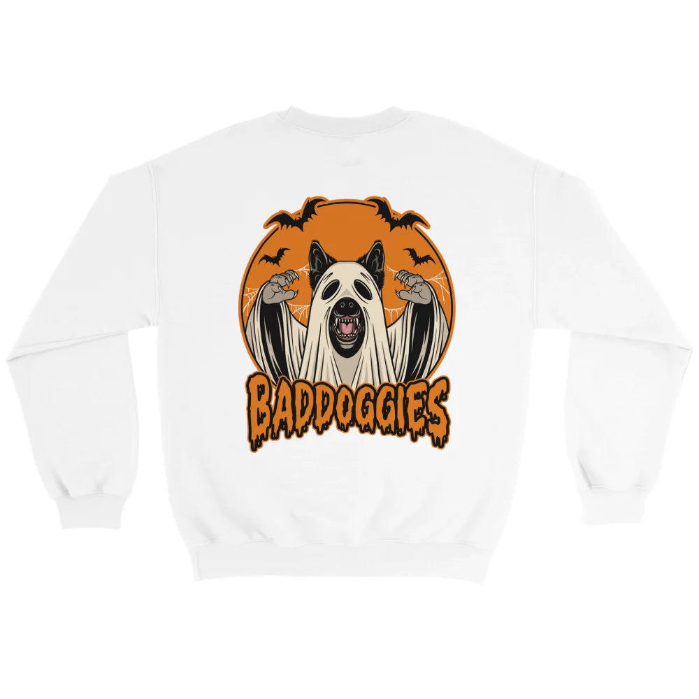 Sweatshirt HALLOWEEN - Berger Hollandais 👻 - White