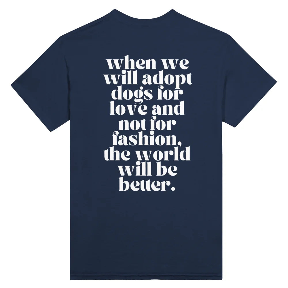 T-shirt ADOPT 4 LOVE - Navy / S T-shirt ADOPT 4 LOVE - Bad