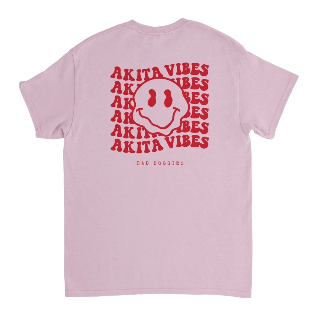 T-shirt Akita Vibes 🫠 - Rose Poudré / S T-shirt Akita
