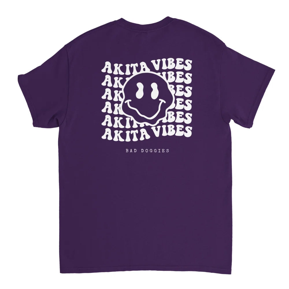 T-shirt Akita Vibes 🫠 - Bunch of Grapes / S T-shirt