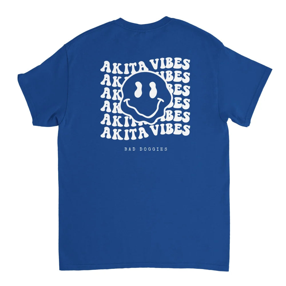 T-shirt Akita Vibes 🫠 - Royal Blue / S T-shirt Akita