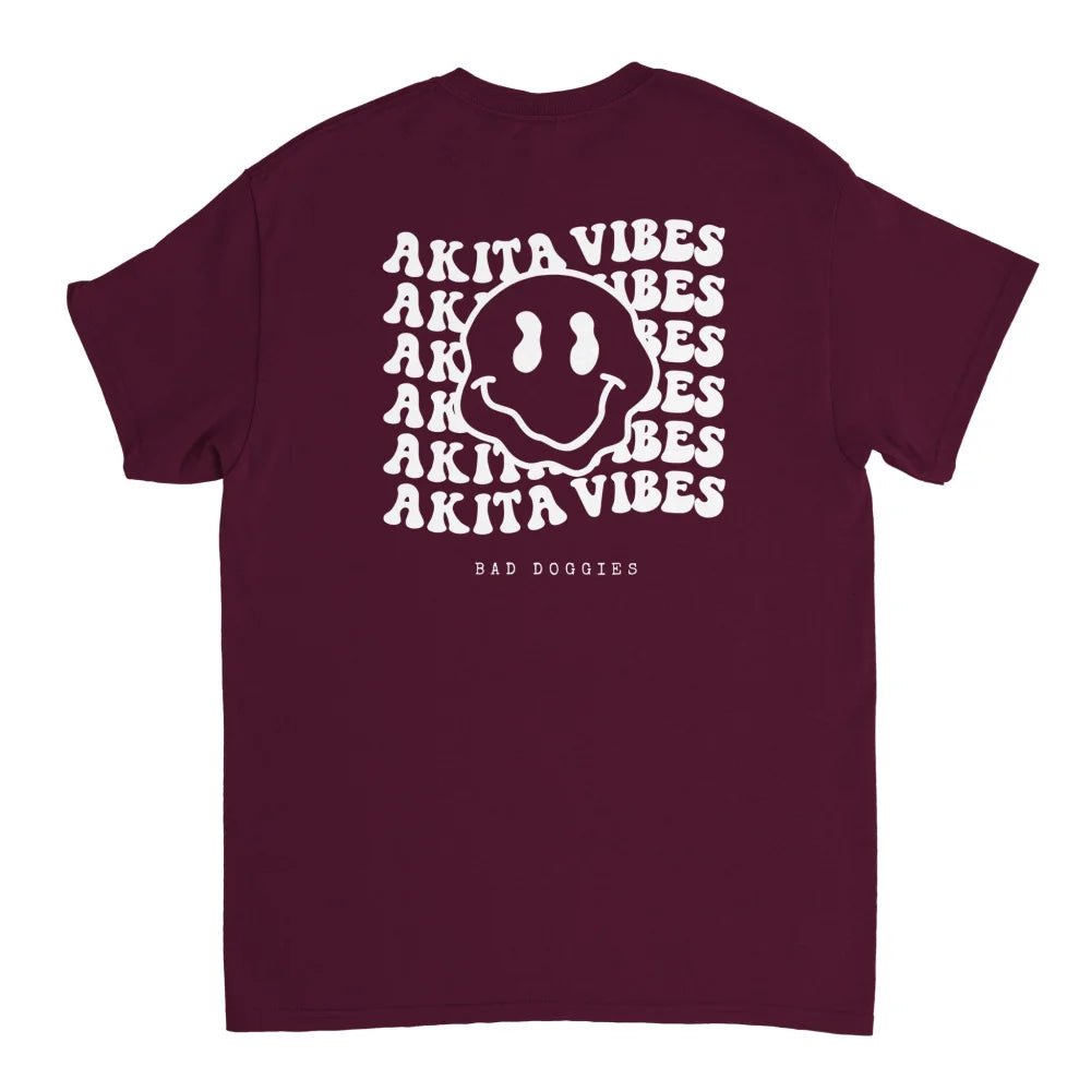 T-shirt Akita Vibes 🫠 - Royal Purple / S T-shirt Akita