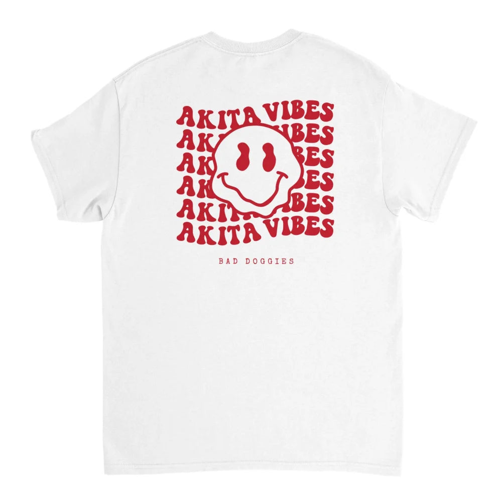 T-shirt Akita Vibes 🫠 - White comme Walter / S T-shirt