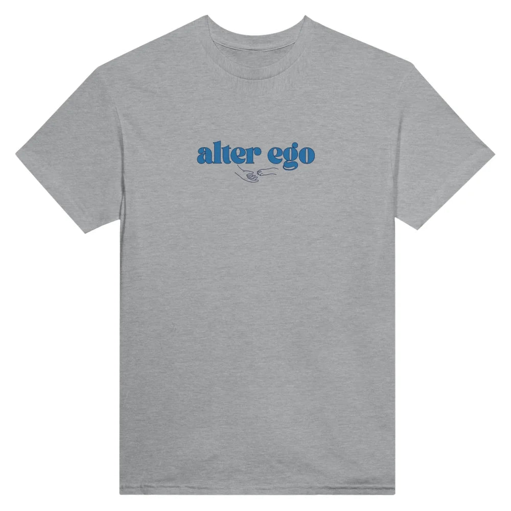 T-shirt 🐾 Alter Ego 🐾 GREY 🩶💙 - S T-shirt 🐾