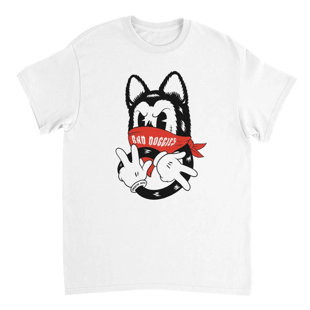 T-shirt 𝕭𝖆𝖉 𝓐𝓴𝖎𝖙𝖆 ✌️ - White