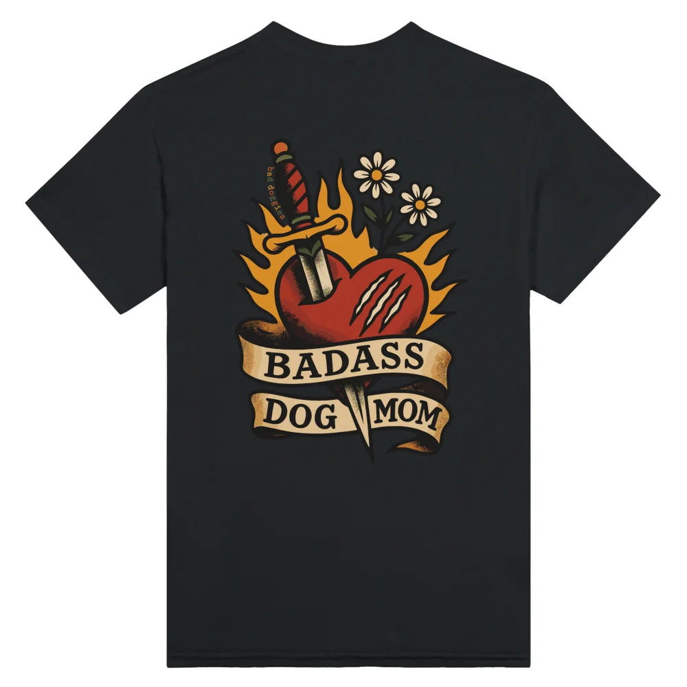 T-shirt Badass Dog Mom ❤️‍🔥 x 𝑮𝒐𝑩𝒐𝒐𝒑 🗡️ - Black Jack / S