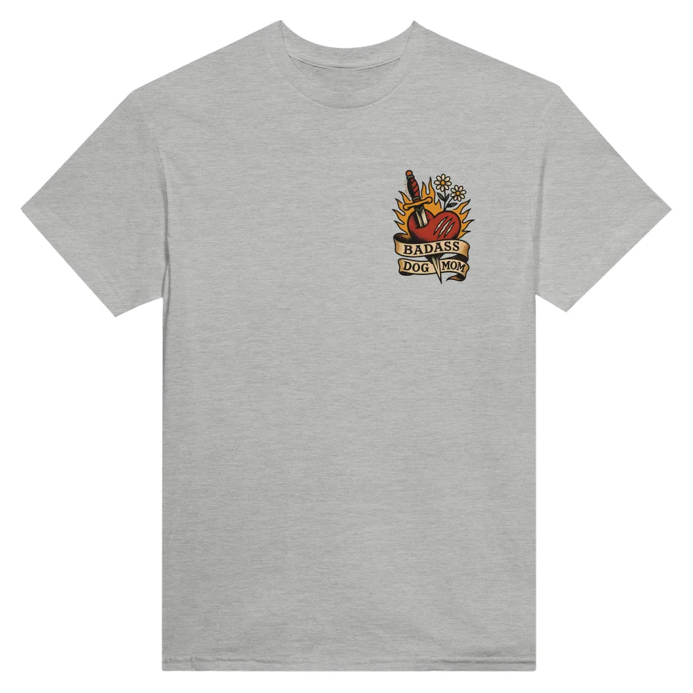 T-shirt Badass Dog Mom ❤️‍🔥 x 𝑮𝒐𝑩𝒐𝒐𝒑 🗡️ - T-shirt Badass