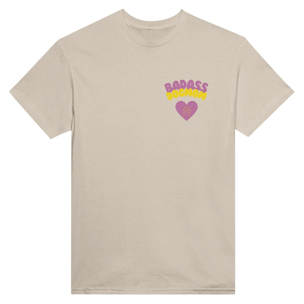 T-shirt Badass Dog Mom x 𝑮𝒐𝑩𝒐𝒐𝒑 🐾 - T-shirt Badass Dog Mom