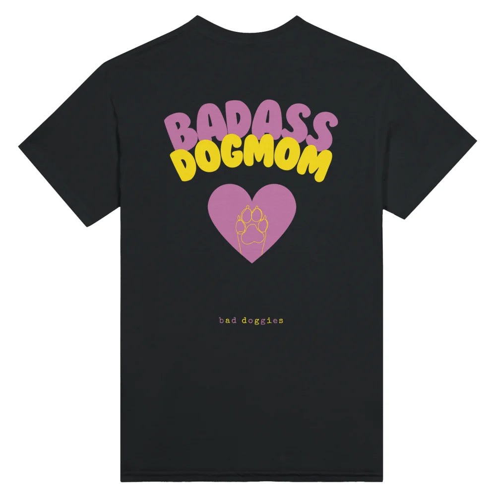 T-shirt Badass Dog Mom x 𝑮𝒐𝑩𝒐𝒐𝒑 🐾 - Black Jack / S T-shirt