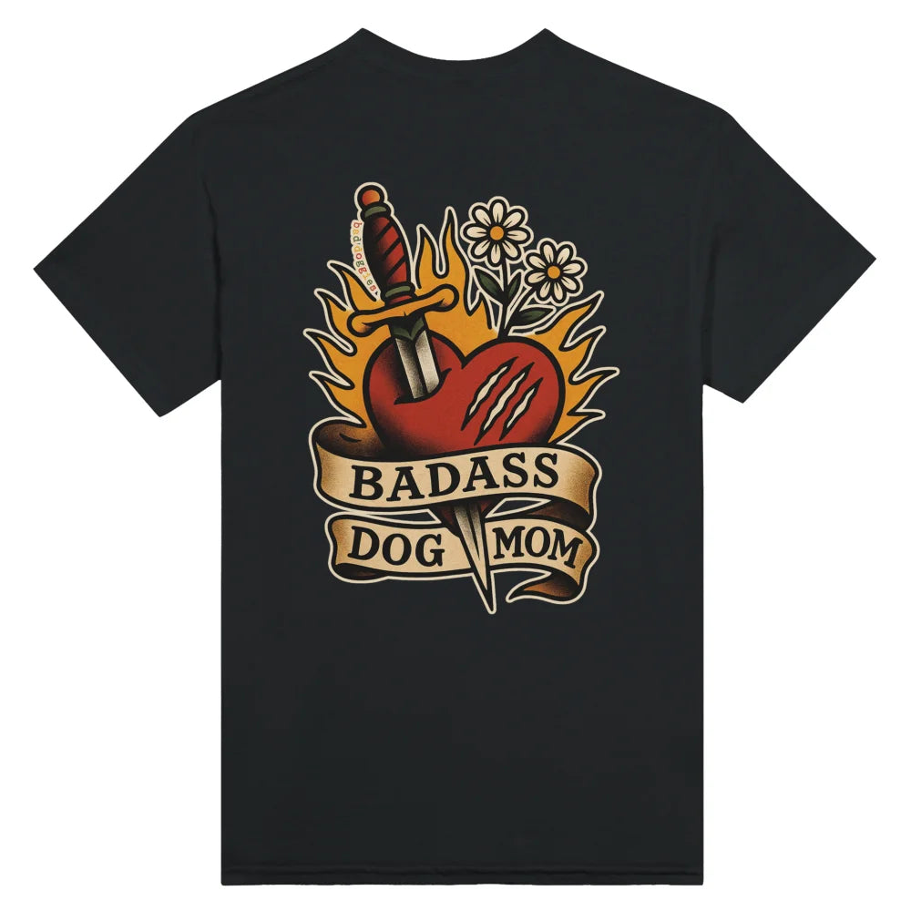 T-shirt Badass Dog Mom ❤️‍🔥 x 𝑮𝒐𝑩𝒐𝒐𝒑 🗡️ - Black Jack / S