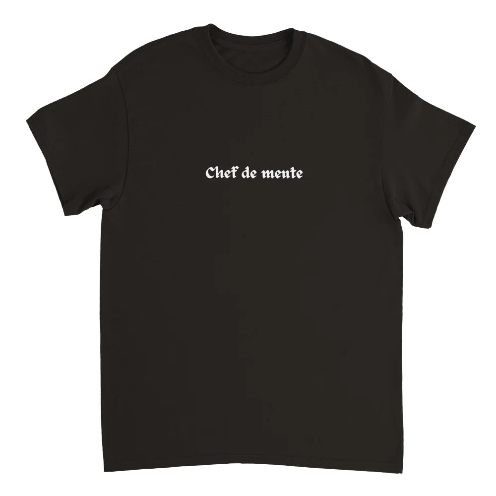 T-shirt Chef de Meute 🐺 - Black Jack / S T-shirt Chef