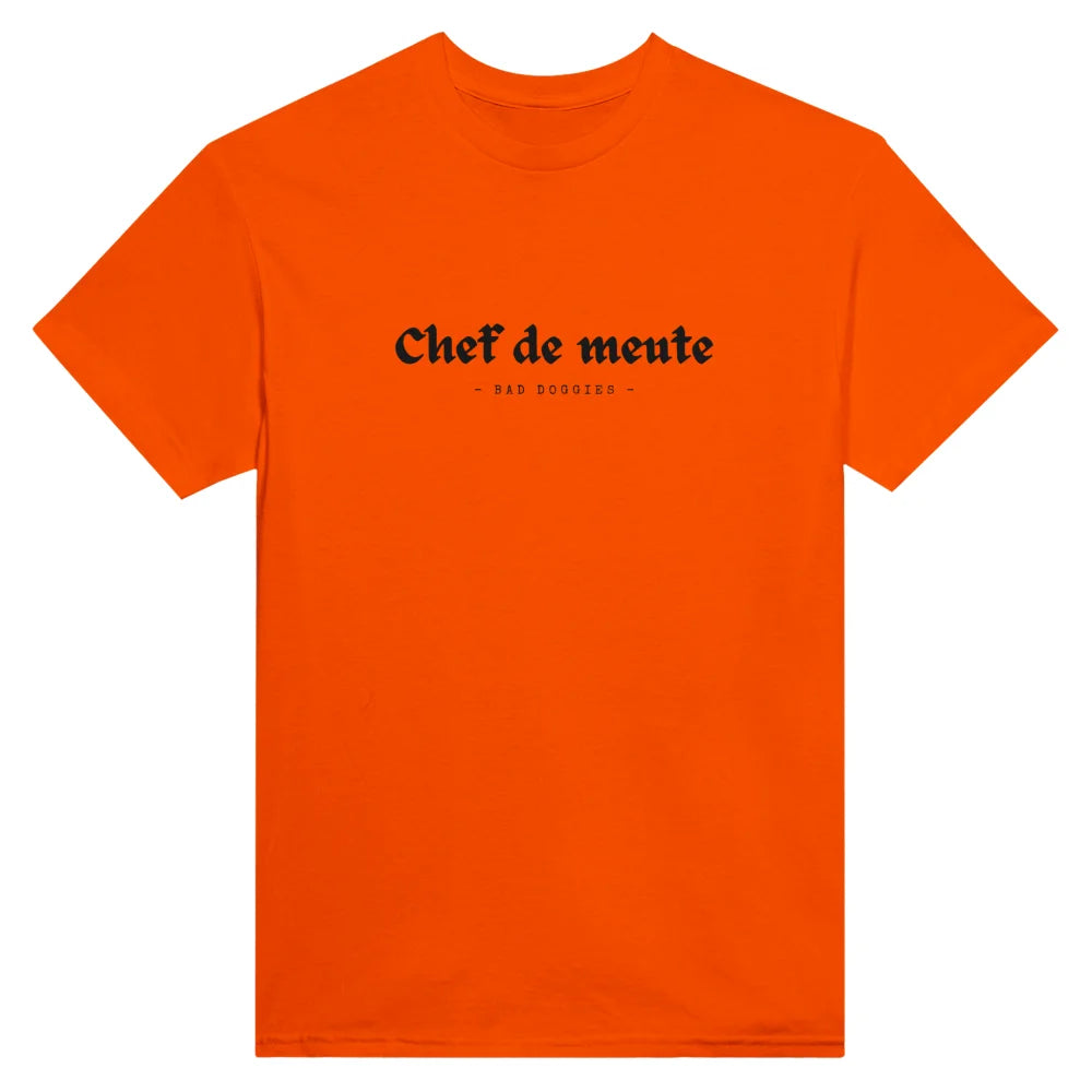 T-shirt Chef de Meute 🐺 - Feu / S T-shirt Chef de Meute 🐺