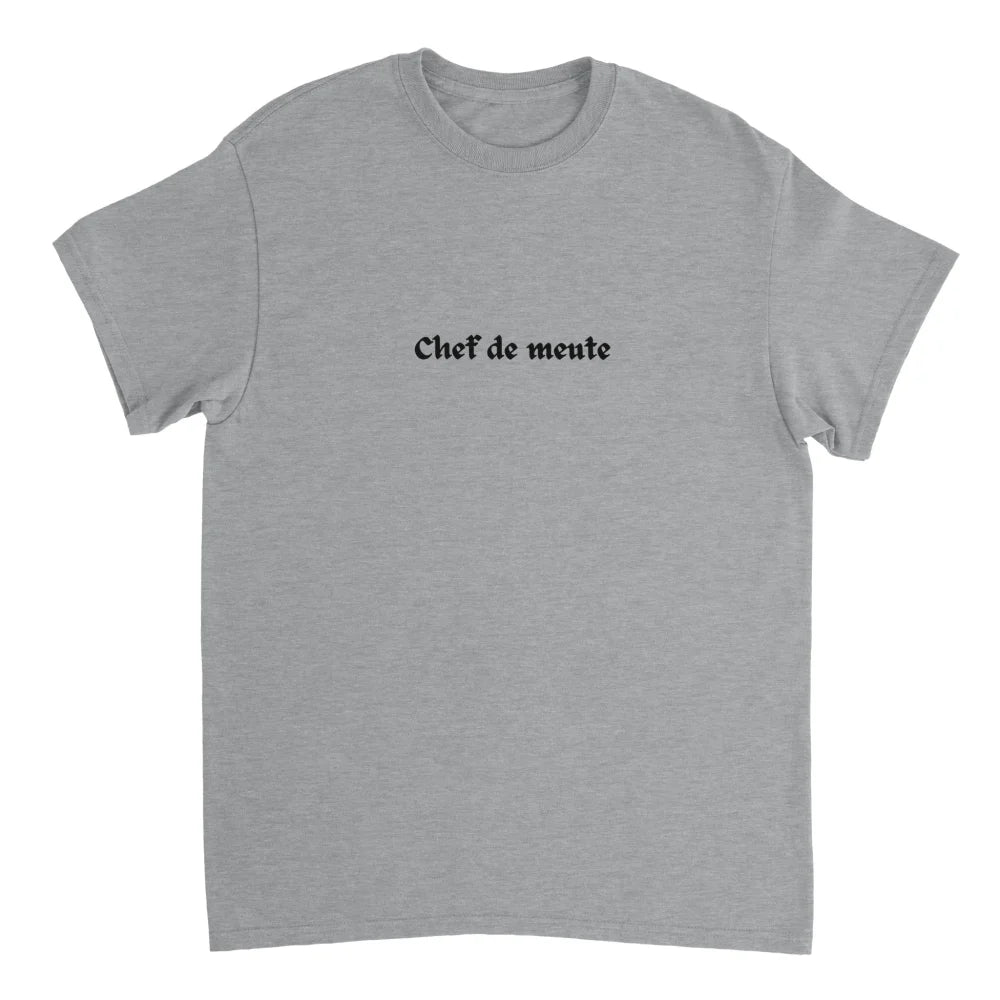 T-shirt Chef de Meute 🐺 - Grey Scofield / S T-shirt Chef