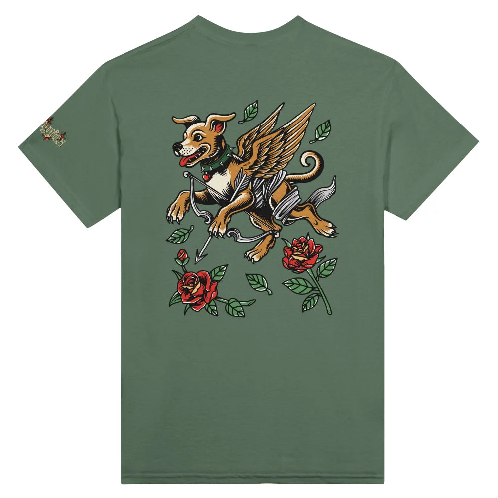 T-shirt 🌹 CUPIDOG by Bad Doggies 🏹 DOG DAD - T-shirt 🌹