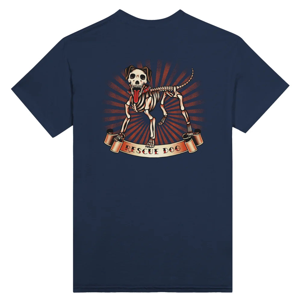 T-shirt Dark Rescue Dog - Navy / S T-shirt Dark Rescue Dog