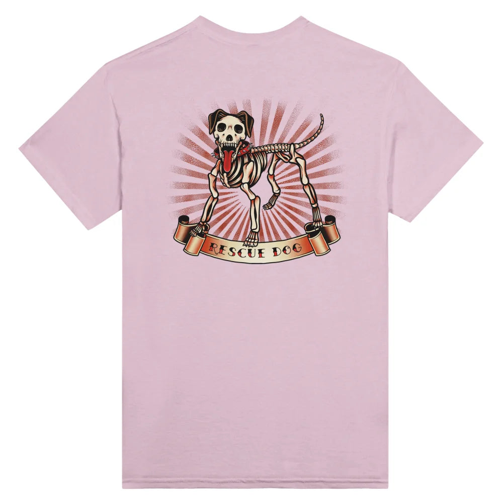 T-shirt Dark Rescue Dog - Rose Poudré / S T-shirt Dark