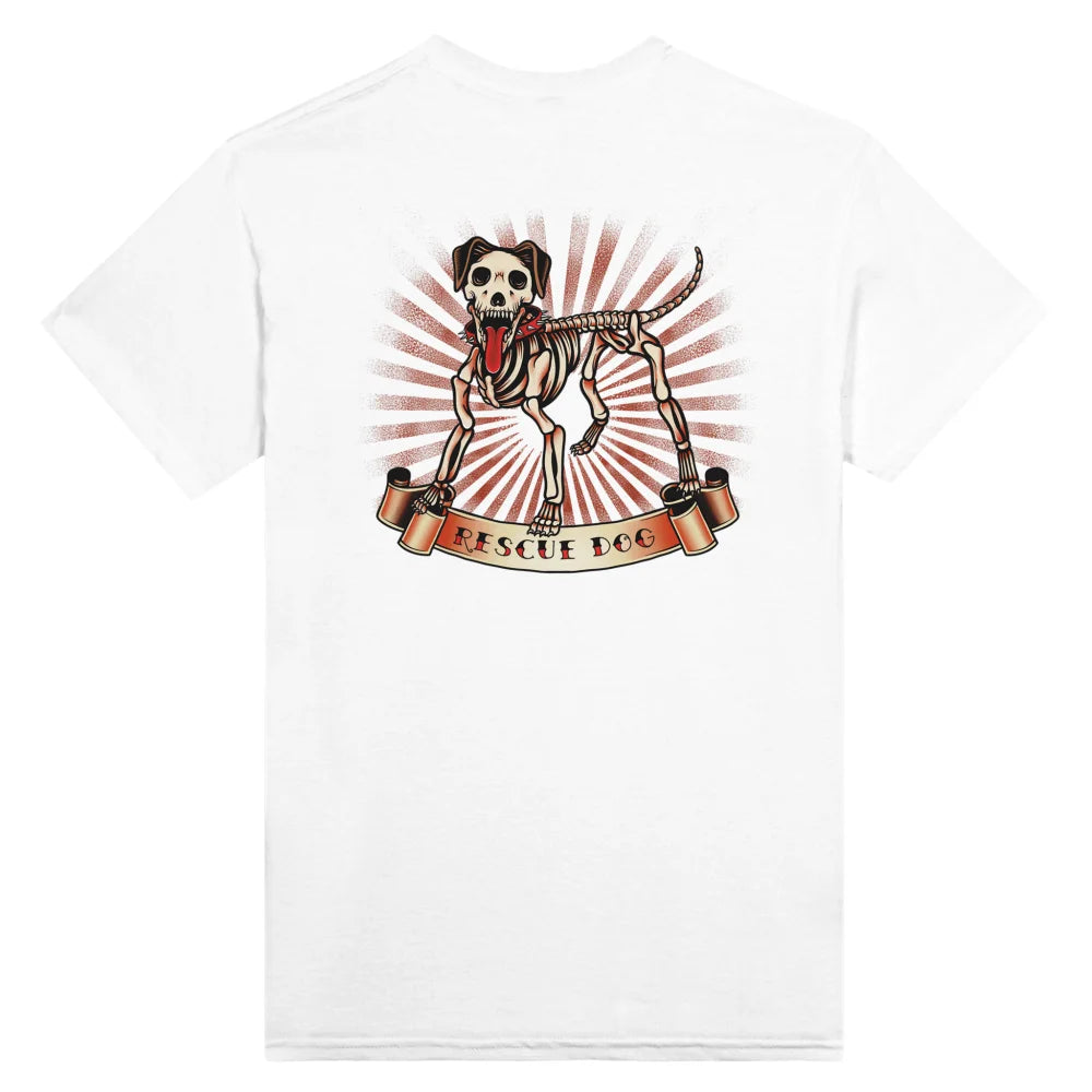 T-shirt Dark Rescue Dog - White comme Walter / S T-shirt