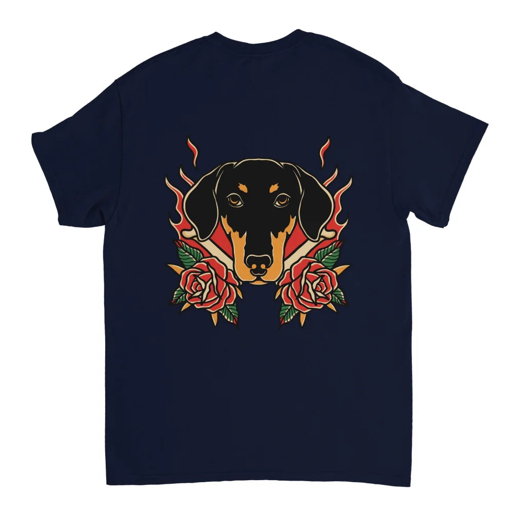 T-shirt 𝕭𝖆𝖉 𝕽𝖔𝖘𝖊𝖘 🥀 - Dobermann