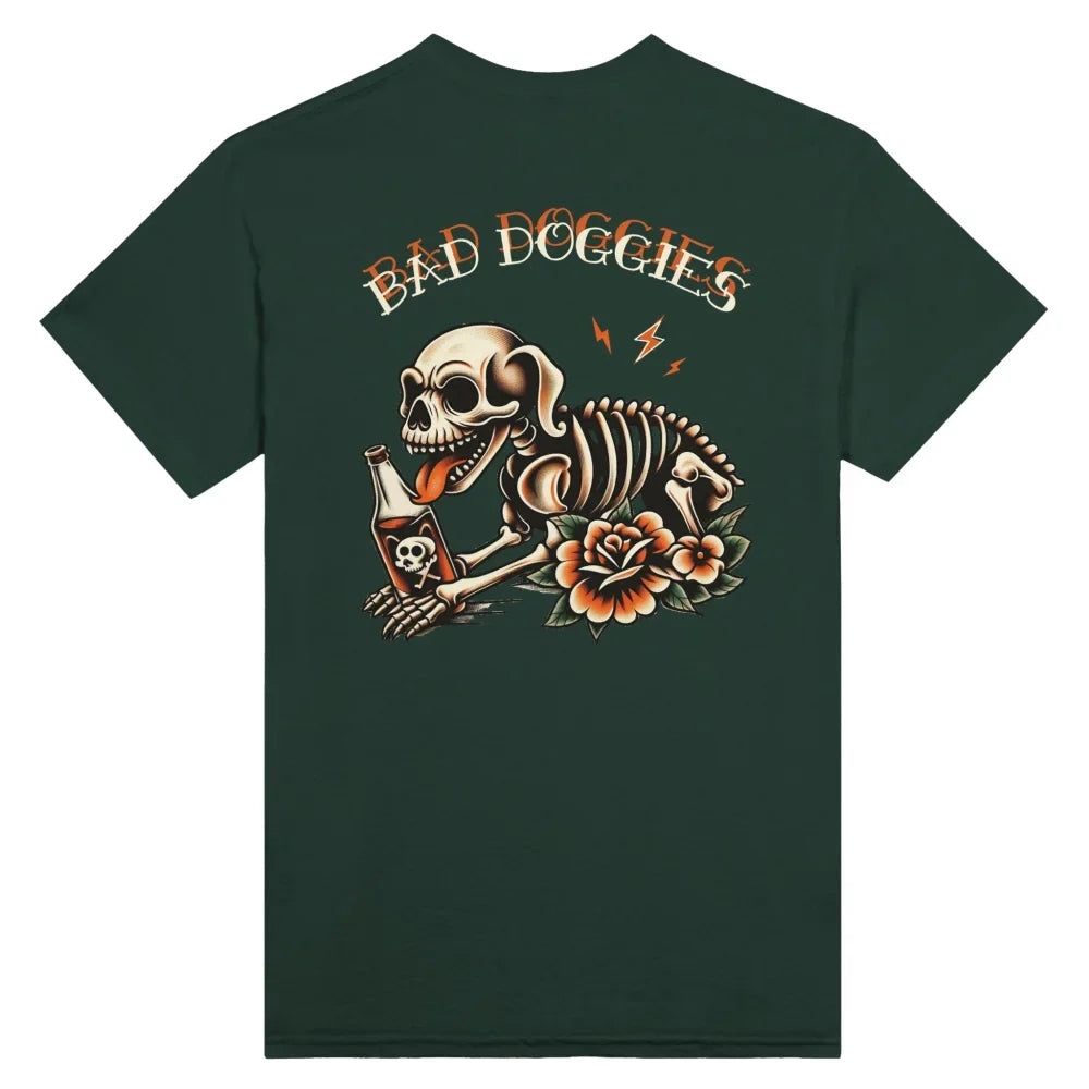 T-shirt Dog Elixir ☠️ - 𝔅𝔞𝔡 𝔇𝔬𝔤𝔤𝔦𝔢𝔰 - Forest Green / S