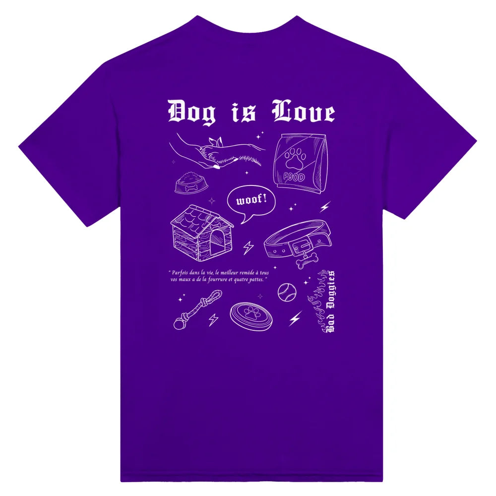 T-shirt DOG IS LOVE. 💞⚡ - Bunch of Grapes / S T-shirt DOG