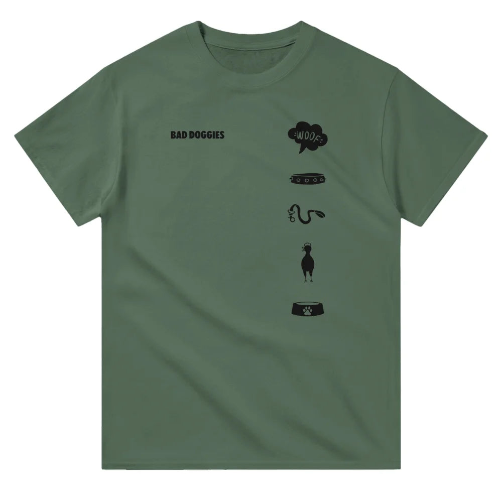 T-shirt DOG LIFE 🐶 - Military Green / S T-shirt DOG LIFE