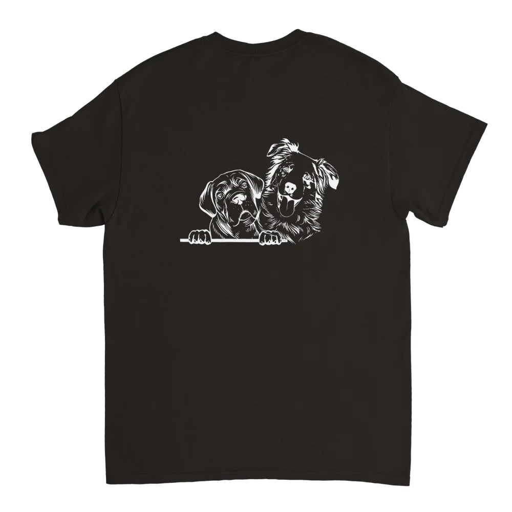 T-shirt Dogs Mom x Oscar & Upper 🖤 - T-shirt Dogs Mom x