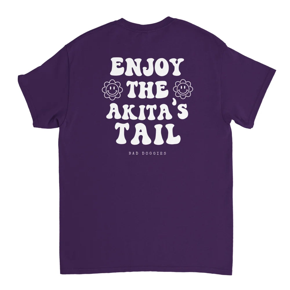 T-shirt Enjoy The Akita’s Tail 🐌 - Bunch of Grapes / S