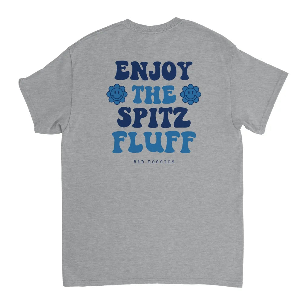 T-shirt Enjoy The Spitz Fluff ✨ - Grey Scofield / S