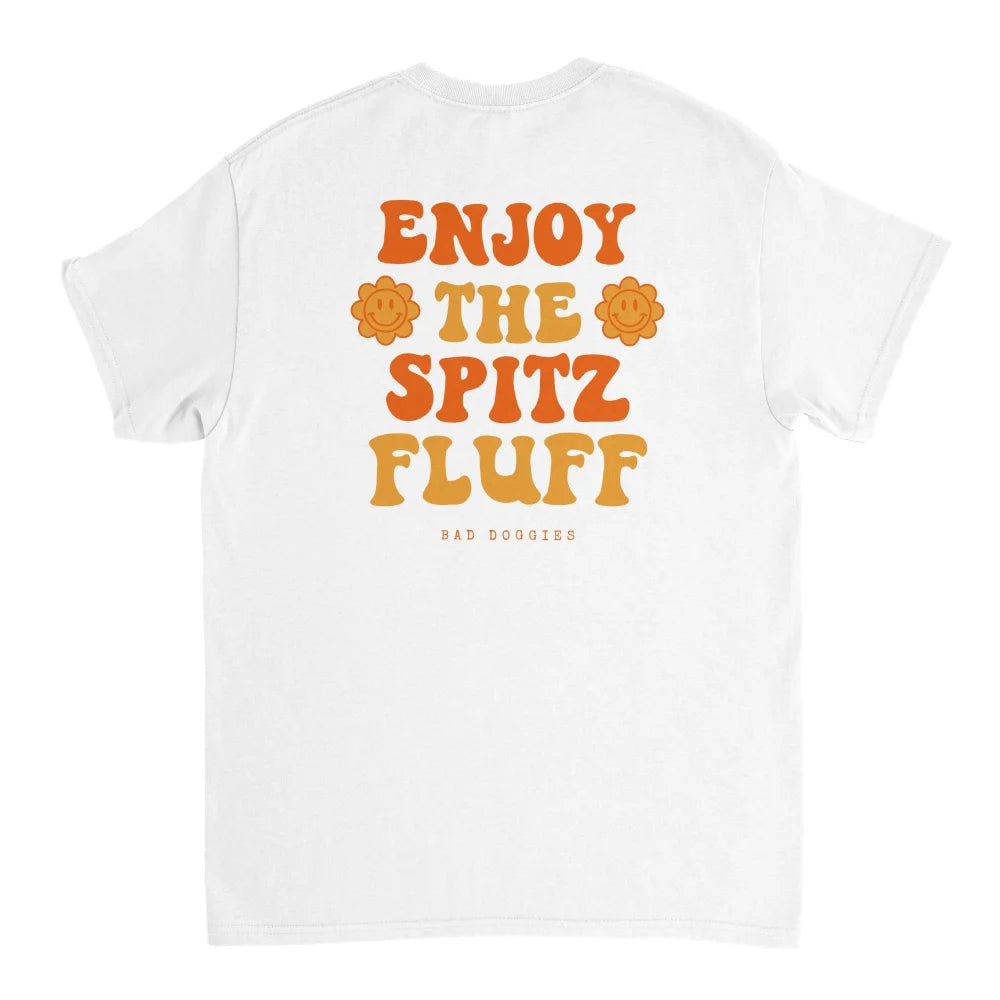 T-shirt Enjoy The Spitz Fluff ✨ - White comme Walter / S