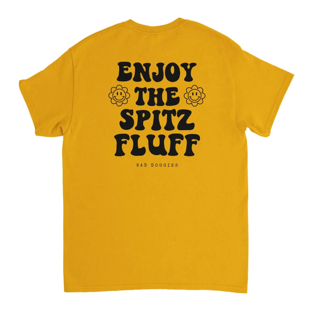 T-shirt Enjoy The Spitz Fluff ✨ - Gold is the New Black