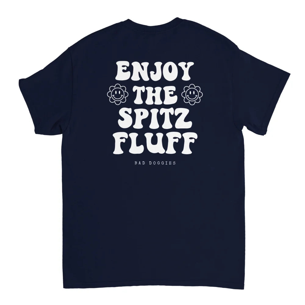 T-shirt Enjoy The Spitz Fluff ✨ - Navy / S T-shirt Enjoy