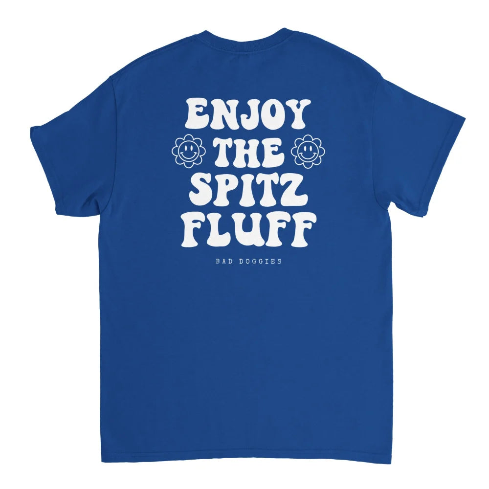 T-shirt Enjoy The Spitz Fluff ✨ - Royal Blue / S T-shirt