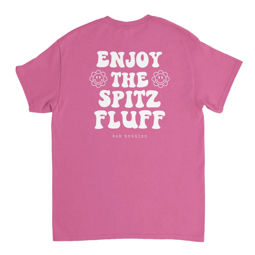 T-shirt Enjoy The Spitz Fluff ✨ - Framboise / S T-shirt